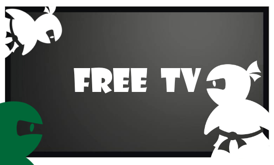 Small graphic showing a free TV with the Otto, the Judoscale ninja, on it
