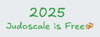 A simple graphic of text that notes “2025: Judoscale is free” along with a beer emoji