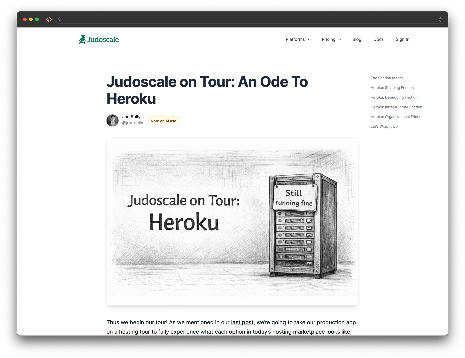 Judoscale News: We’re Going On Tour!