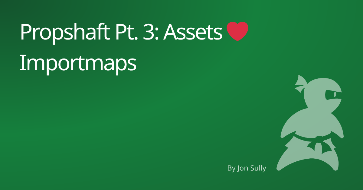Opengraph share image that’s a green background, the blog post title, and the author name