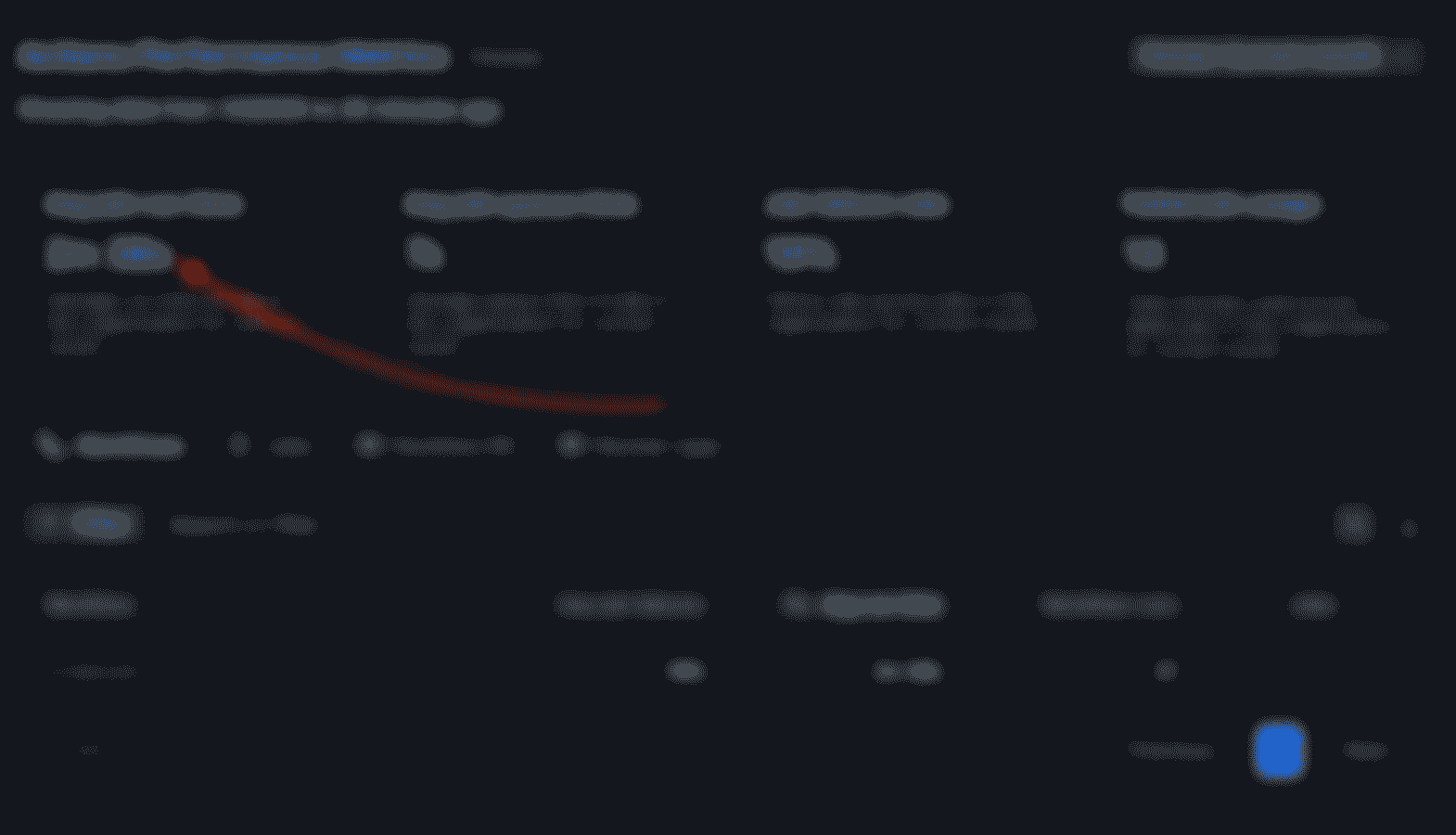 A screenshot of Github Actions’ insights showing average job runtime and various other metrics