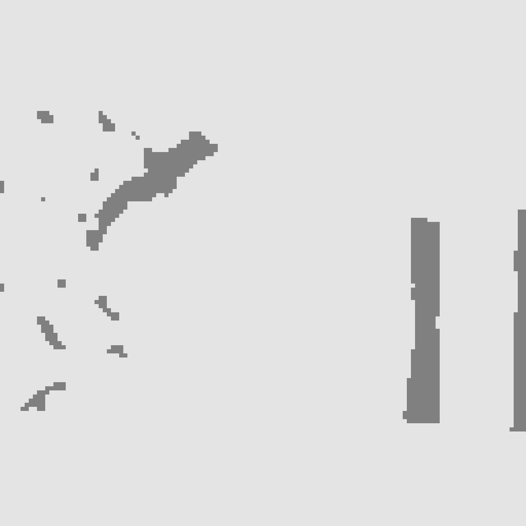 A generated sketch graphic showing lots of web requests, shown as pieces of paper, in a giant tidal wave headed directly for two web servers that have frowny faces on them
