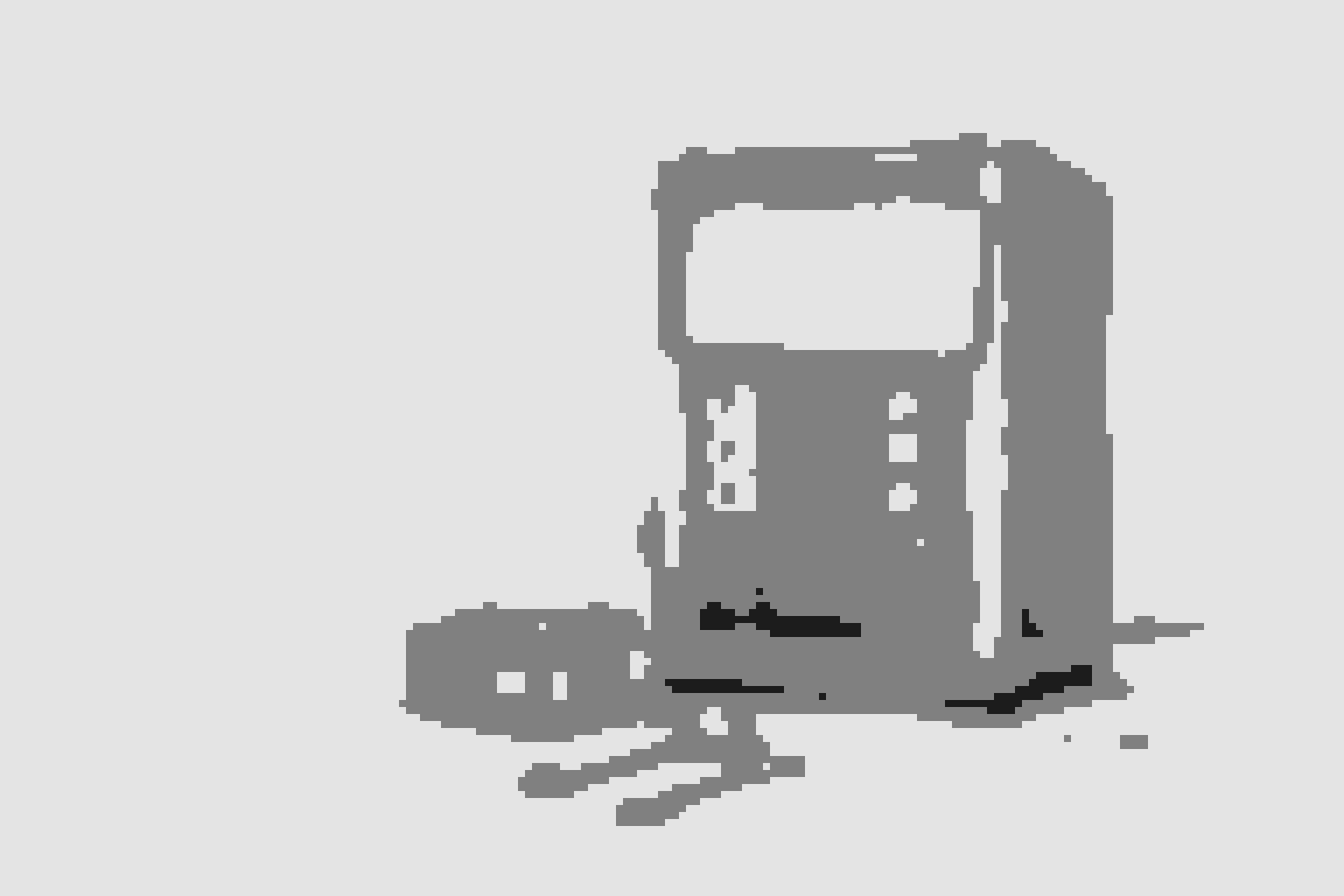 An AI-generated image of a pencil-sketch style scene, with a single server rack in a large space, and a sign hanging on that server rack which reads “Heroku Servers”, while several wrenches and tools are on the ground next to the rack, likely to be left there and not used again